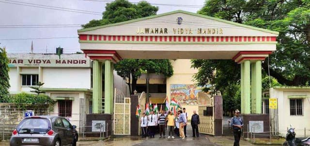 Jawahar Vidya Mandir, Shyamali, Ranchi logo